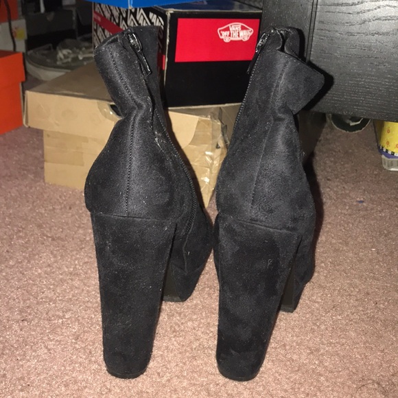 Black Forever 21 Booties - Picture 3 of 8